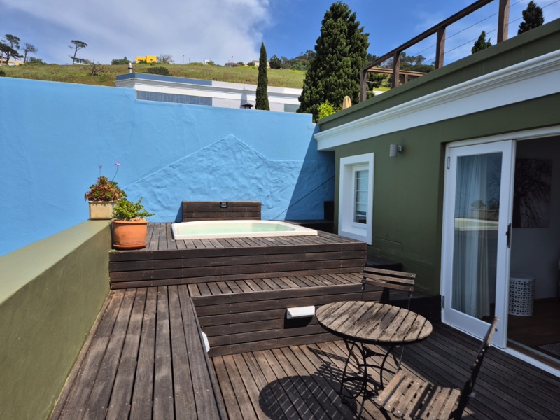 42 Napier Street - Hot tub terrace & views