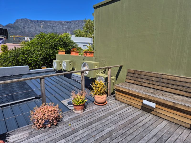 40 Napier Street - roof deck view