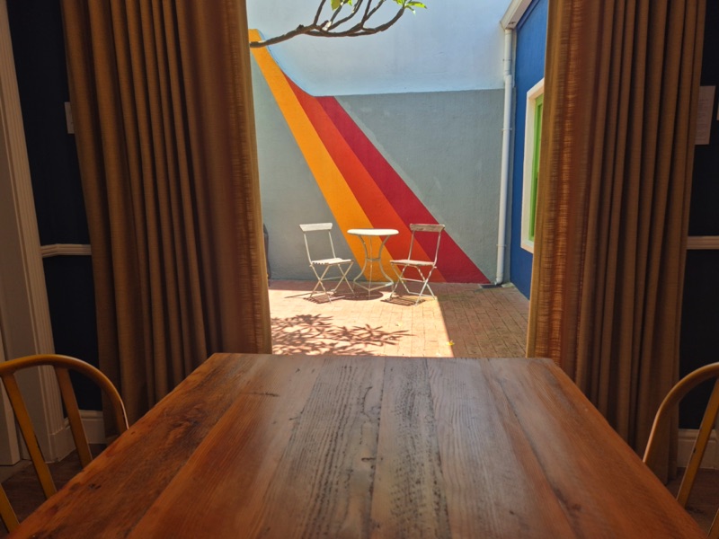 165 Waterkant Street - Dining area & courtyard